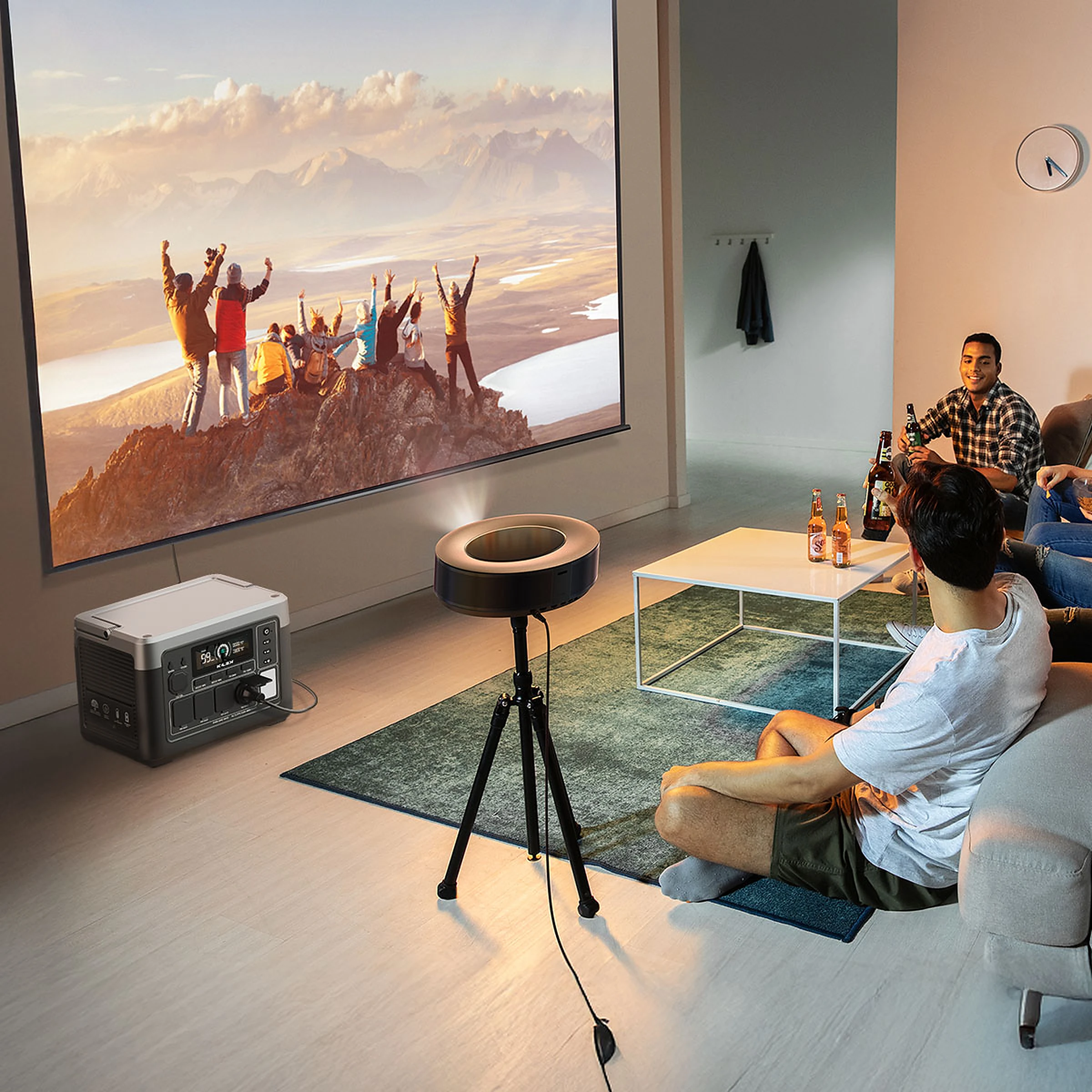 Cine en casa al apagón